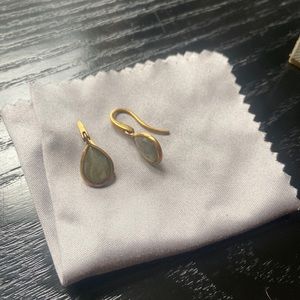 Astley Clark earrings - lavender colored stones